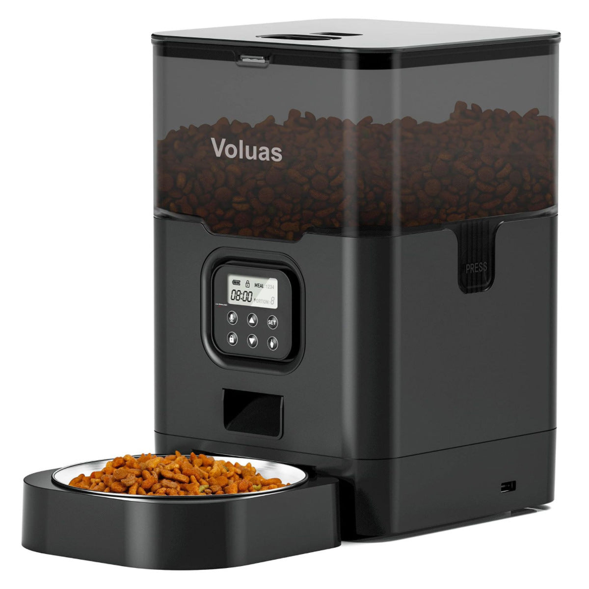 Smart 4L Auto Pet Feeder With APP Control Detachable For Easy Clean