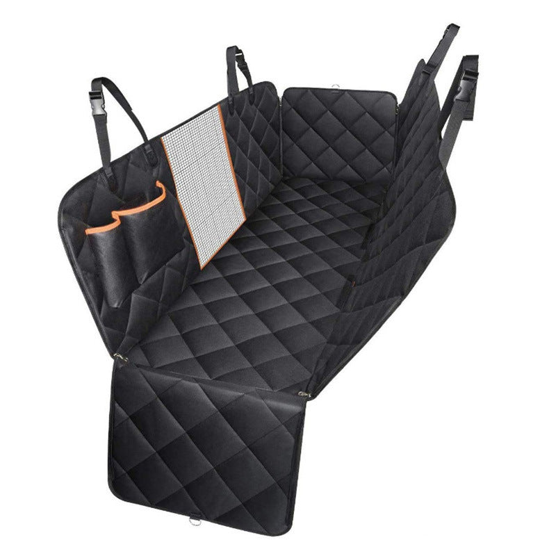 Extra Large Waterproof Dog Car Seat Cover with Safety Mesh Window