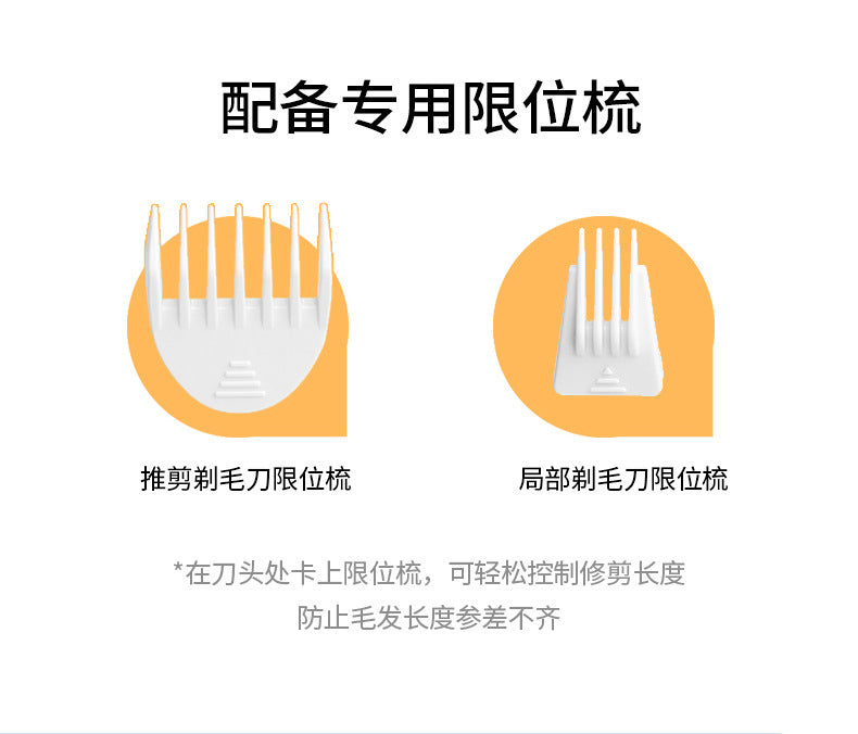 4-in-1 Cordless Pet Shaver, Pedicure Clipper & Nail Polisher