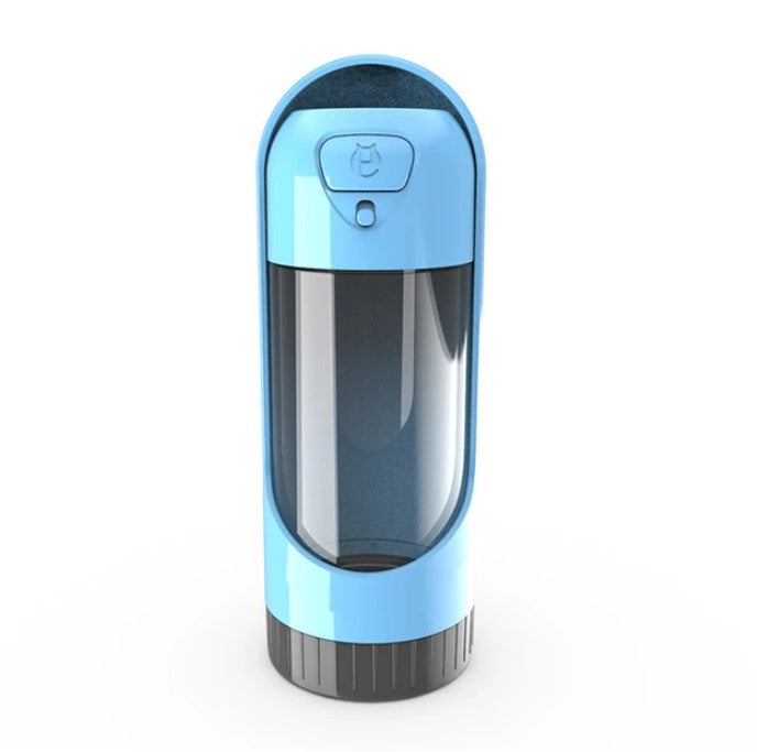 Leak Proof Pet Dog Outdoor Water Bottle With Filter & Drinking Feeder