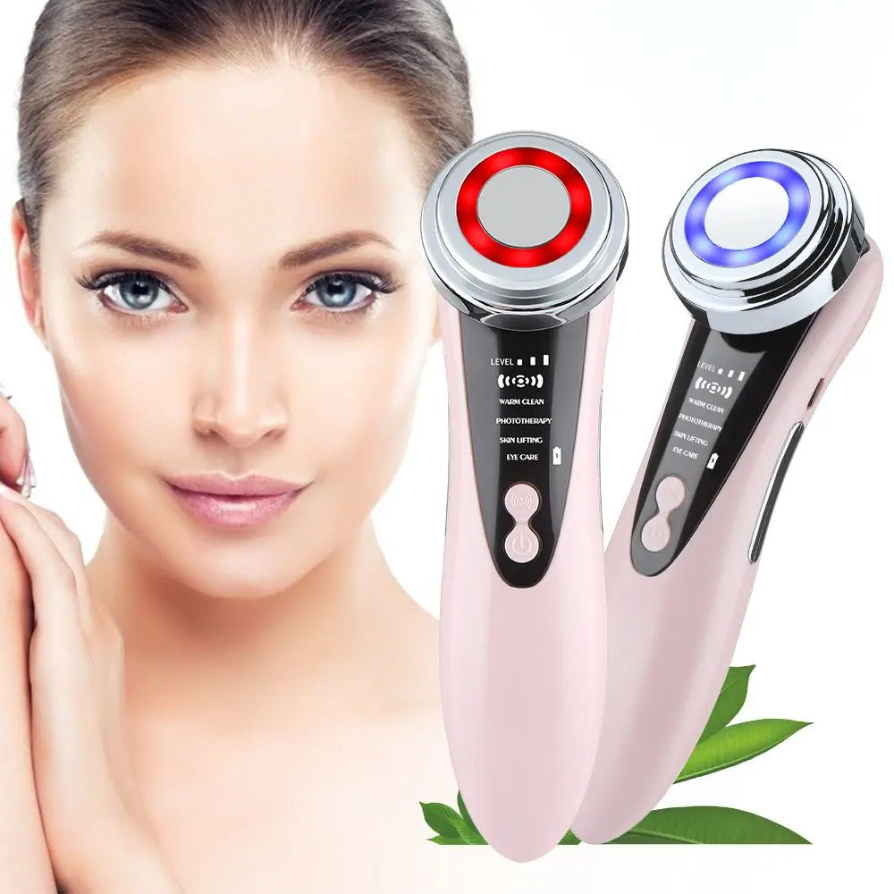 Facial Massager with model