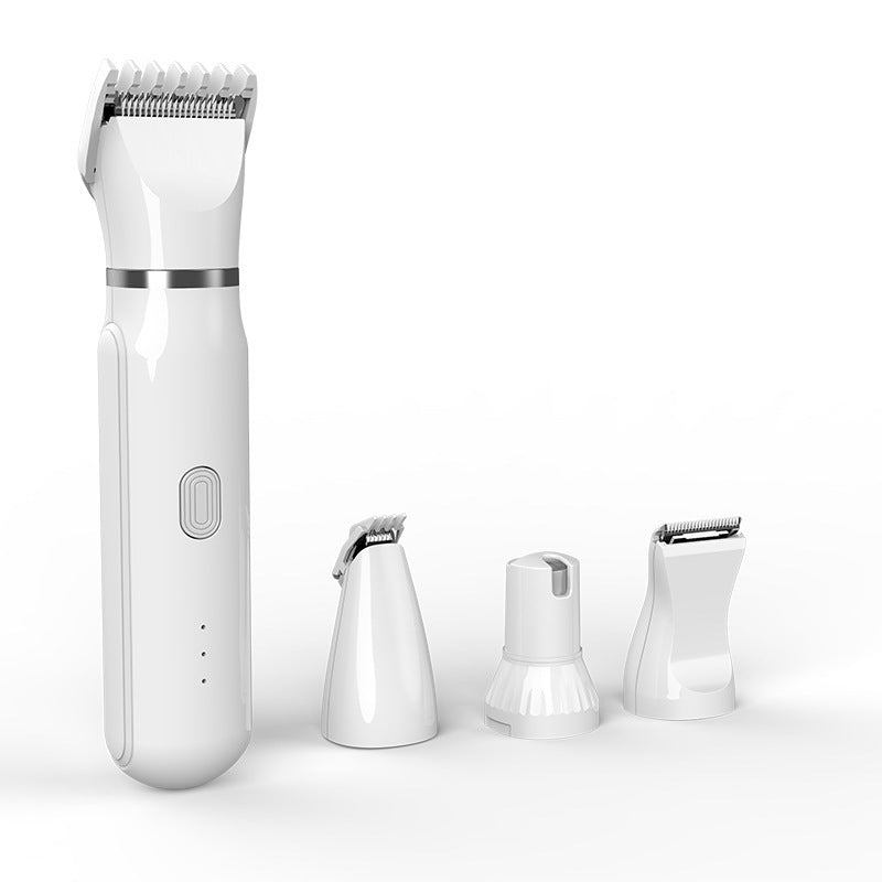 4-in-1 Cordless Pet Shaver, Pedicure Clipper & Nail Polisher