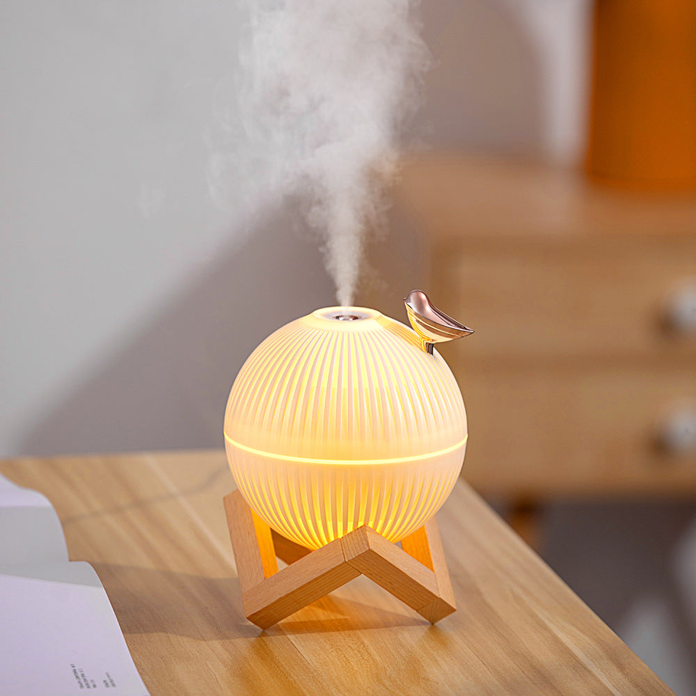 New planet USB lark mini humidifier desktop decoration silent hydration spray humidifier Elysian Vibe