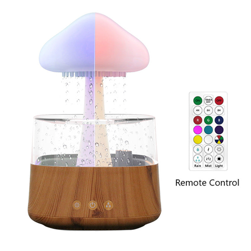 New cloud rain humidifier cloud humidifier rainy night lights colorful lights home aromatherapy machine humidifier Elysian Vibe