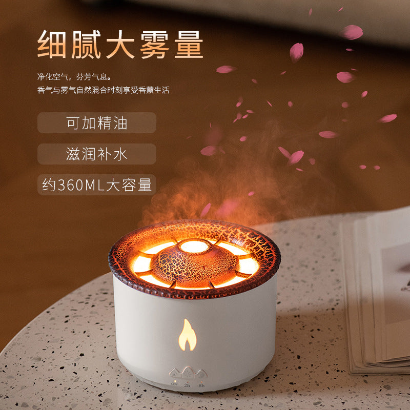 New volcanic aroma diffuser humidifier air diffuser ultrasonic essential oil mist humidifier wholesale Elysian Vibe