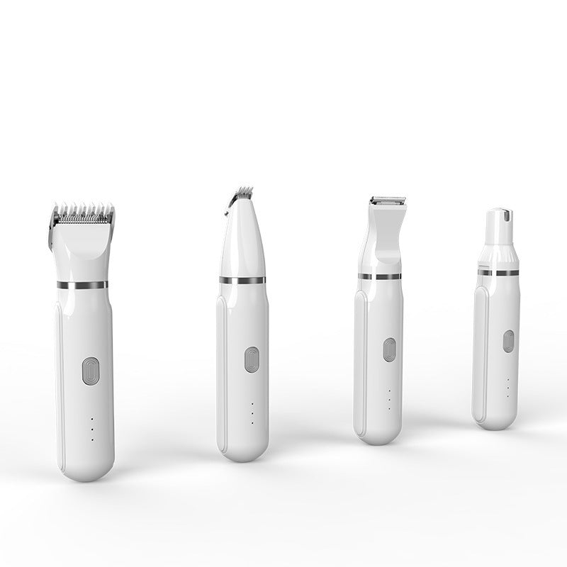 4-in-1 Cordless Pet Shaver, Pedicure Clipper & Nail Polisher